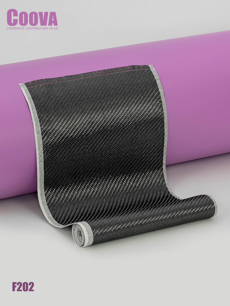 F202 COOVA 3K 240g Carbon Fiber Cloth Twill Tela Fibra De Carbono Carbon Kevlar   Fiber Fabric Jacquard Lotes For DIY Decoration