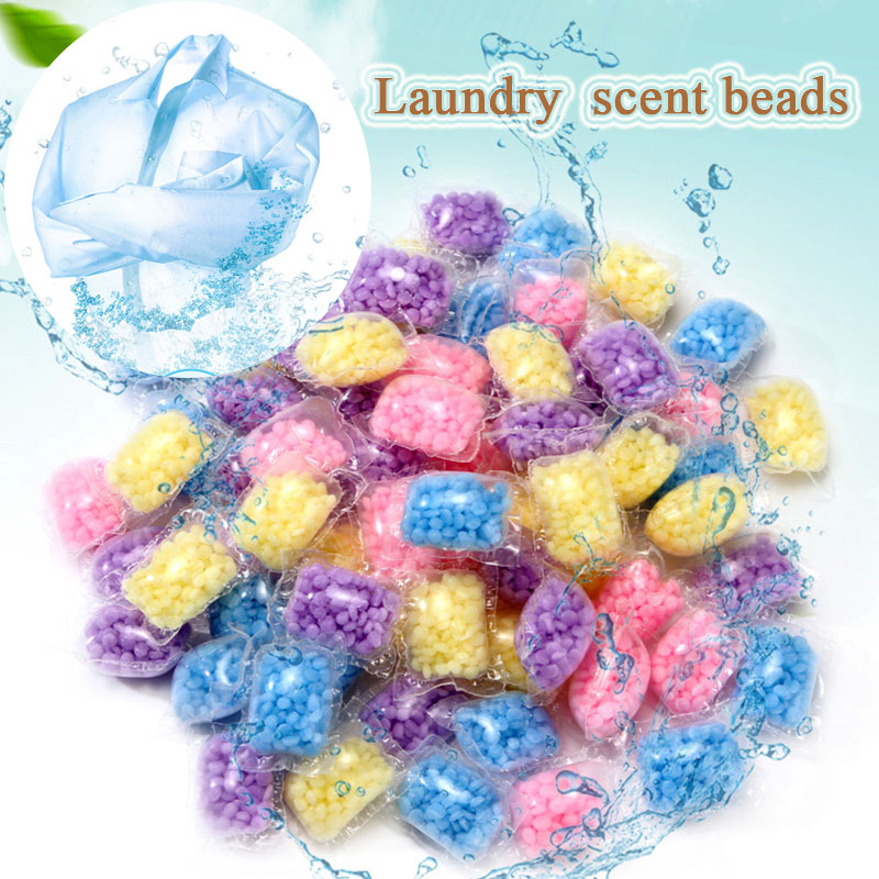 10/20Pcs  Laundry Scent Beads Granule Clean Clothing Increase Aroma Refreshing Supple Water Soluble Aromatherapy Burst