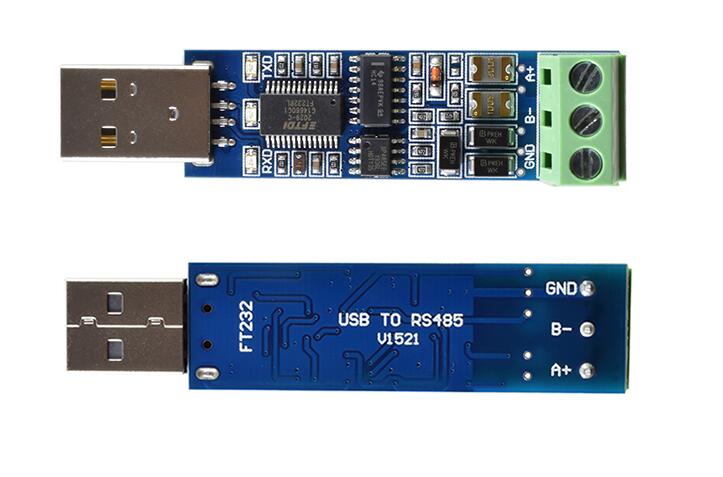 USB to RS485 module 485 to usb 485 module 485 communication module CH340C/CP2102/FT232RL chip No isolation