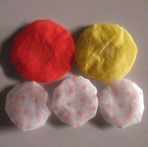 Disposable non-woven microphone cover