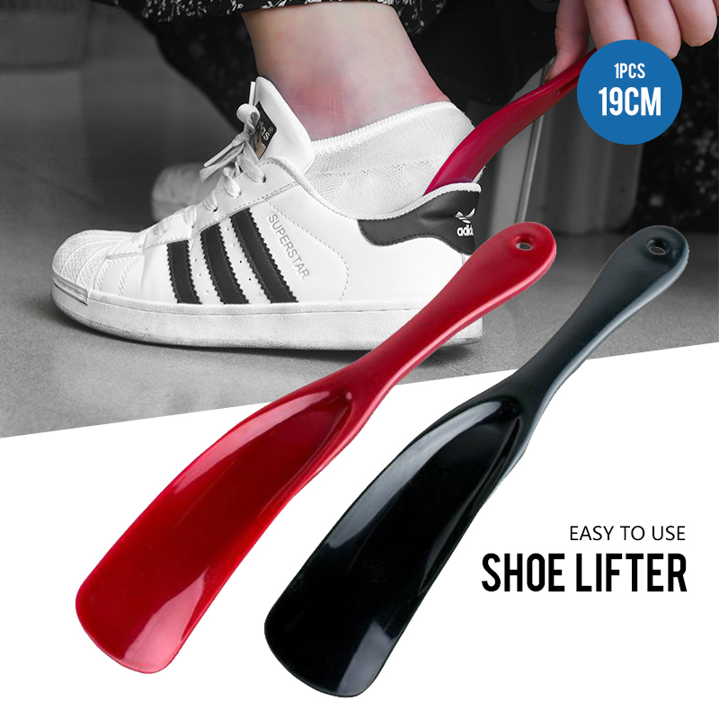 1PCS Professional Shoe Lifter 19cm Shoe Horns Plastic Shoe Horn Spoon Shape Shoehorn