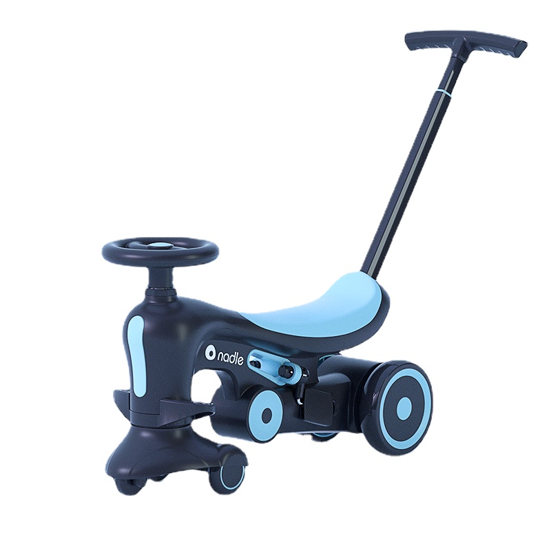 5 in 1 Children's Scooter Multi-function Children's Balance Bike Tricycle Baby Bike Trolley car