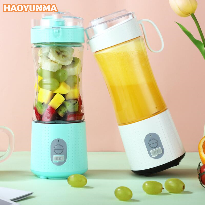 Juicer Blender Portable USB Rechargeable Home Fruit Juicer Machine For Machine Personal Food Processor Maker Juice Extractor