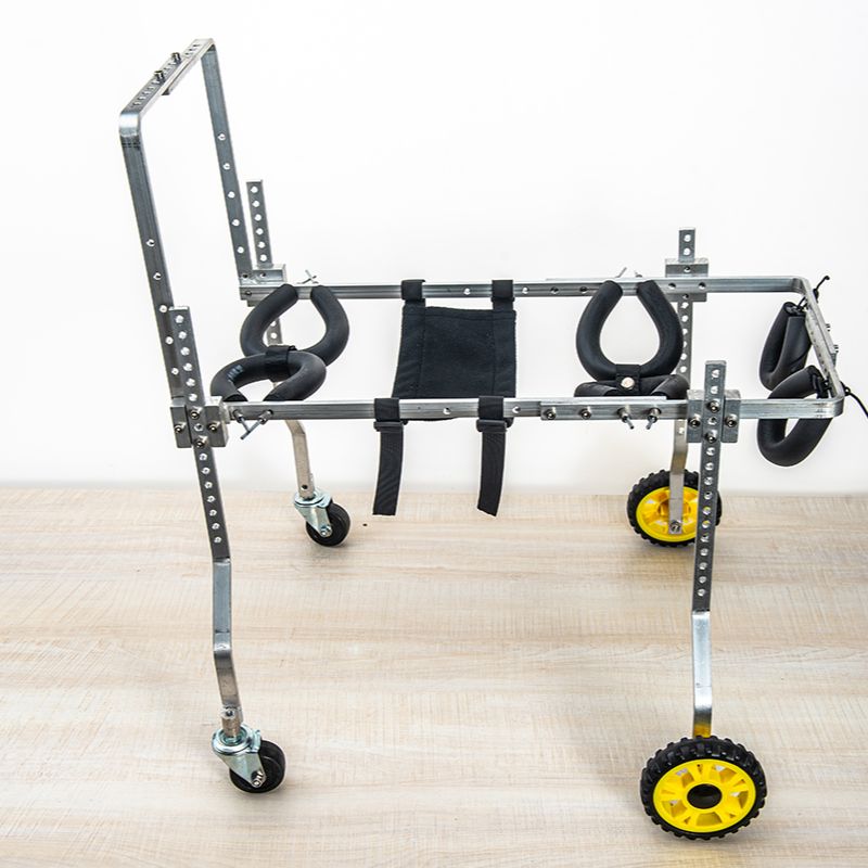 4 Rounds Dog Wheelchair Pet Wheelchair Old dog Assisted walking Quadriplegia Dog
