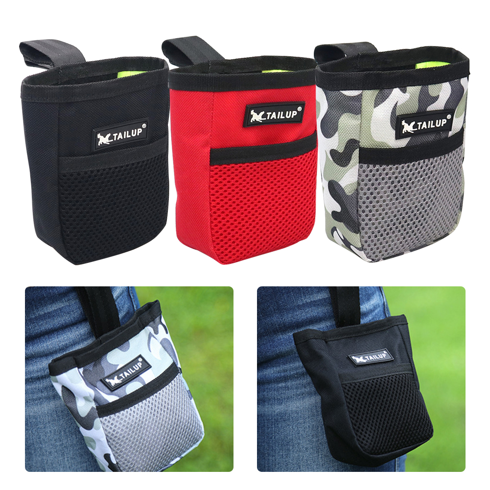 Pet Portable Dog Training Waist Bag Treat Snack Bait Dogs Obedience Agility Outdoor Feed Storage Pouch Food Reward Waist Bags