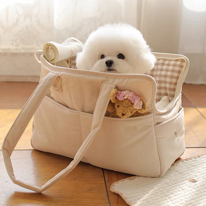 Small Dog Bag Puppy Carrier Bag Carrier for A Small Dog Puppy Handbag Puppy Pet Backpack Carrying for Chihuahua Dog Walking Bags