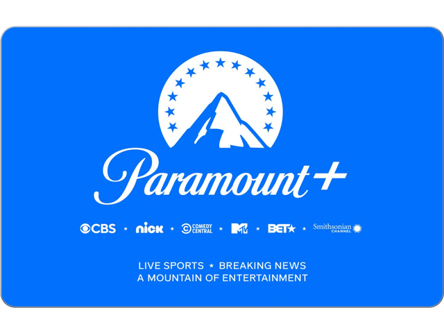 Paramount+ $25 Gift Card (Email Delivery)