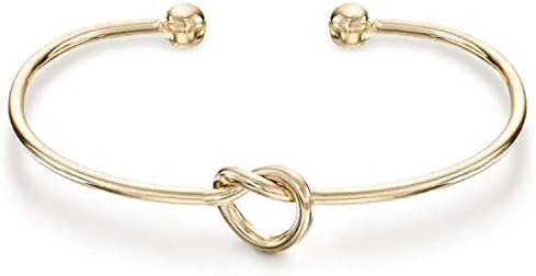 PAVOI 14K Gold Plated Forever Love Knot Infinity Bracelets for Women | Gold Bracelet for Women