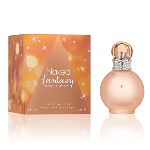 Britney Spears Naked Fantasy Limited Edition, Eau De Parfum EDP Spray for Women, 1 Fl Oz