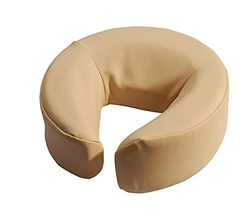 Master Massage Universal Face Cushion/Face Pillow for Massage Table-Cream, Beige