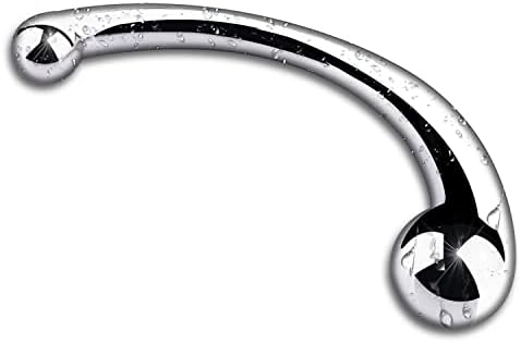 Pure G Spot Metal Wand Anal Prostate Massage Stick Polished Steel Massager Hard Dildo 692 G