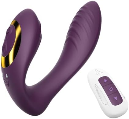 Tracy's Dog Wearable Clitoral & G-Spot Vibrator – Remote Control Panty Vibrator for Women & Couples, Powerful, Quiet Adult Toy with 10 Vibration Modes, Flexible & Body-Safe Sex Toys Dual Stimulator