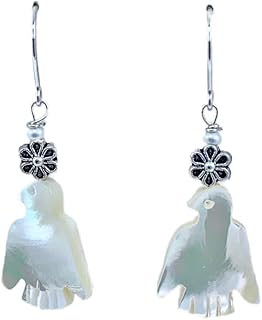 Mother of Pearl Fetish on Sterling Silver