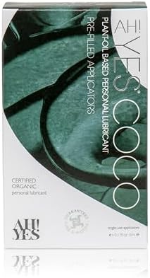 Coco Plant-Oil Lubricant (6 x 0.17 Fl Oz Applicators)