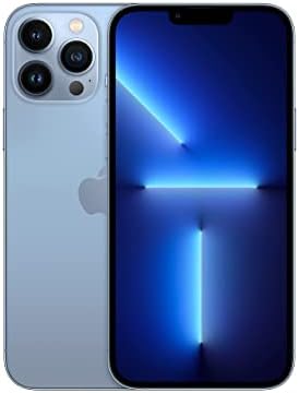 Apple iPhone 13 Pro Max, 256GB, Sierra Blue - Unlocked (Renewed)
