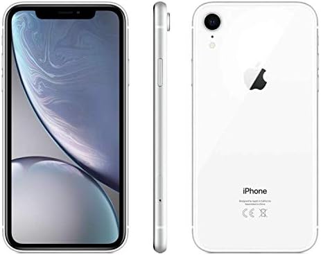 Apple iPhone XR, 128GB, White for Verizon (Renewed)