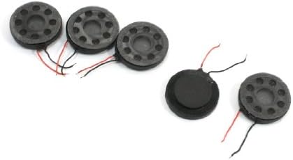 uxcell 5pcs 1W 8 Ohm Magnet Loud Speaker Horn Amplifier 20mm