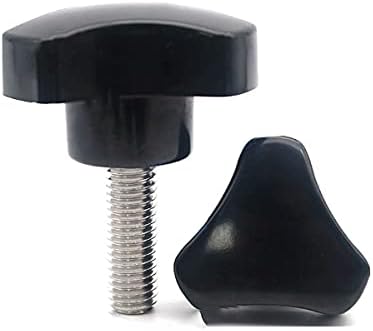Unifizz Triangle Clamping Knobs Grip for Mechanical Equipment Electronic Equipment Communications Equipment Hardware Furniture Decoration Star Knobs Clamping Screw Knob M10 x 120mm 1pcs