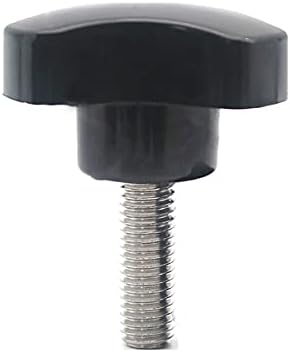 Star Knobs for Mechanical Equipment Electronic Equipment Communication Equipment Hardware Triangle Head Screw Clamping Knob Grips M6 x 10mm 1pcs