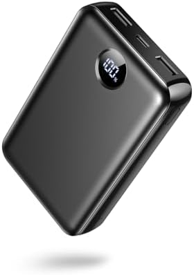 Portable Charger 40000mAh Power Bank,Fast Charging Battery Pack,USB-C supports up to Android-22.5W/iOS-20W Output,LED Display Portable Phone Charger for iPhone 15/14/13 Series, Samsung Google (Black)