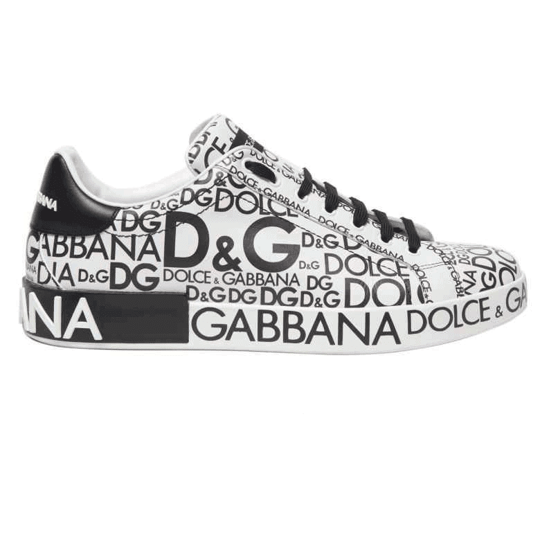 DOLCE & GABBANA LOGO PRINT SNEAKERS – DG13